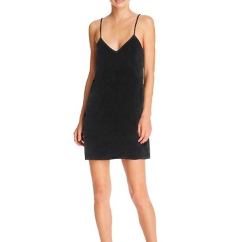 CAMI NYC The Backless Velvet Slip Dress